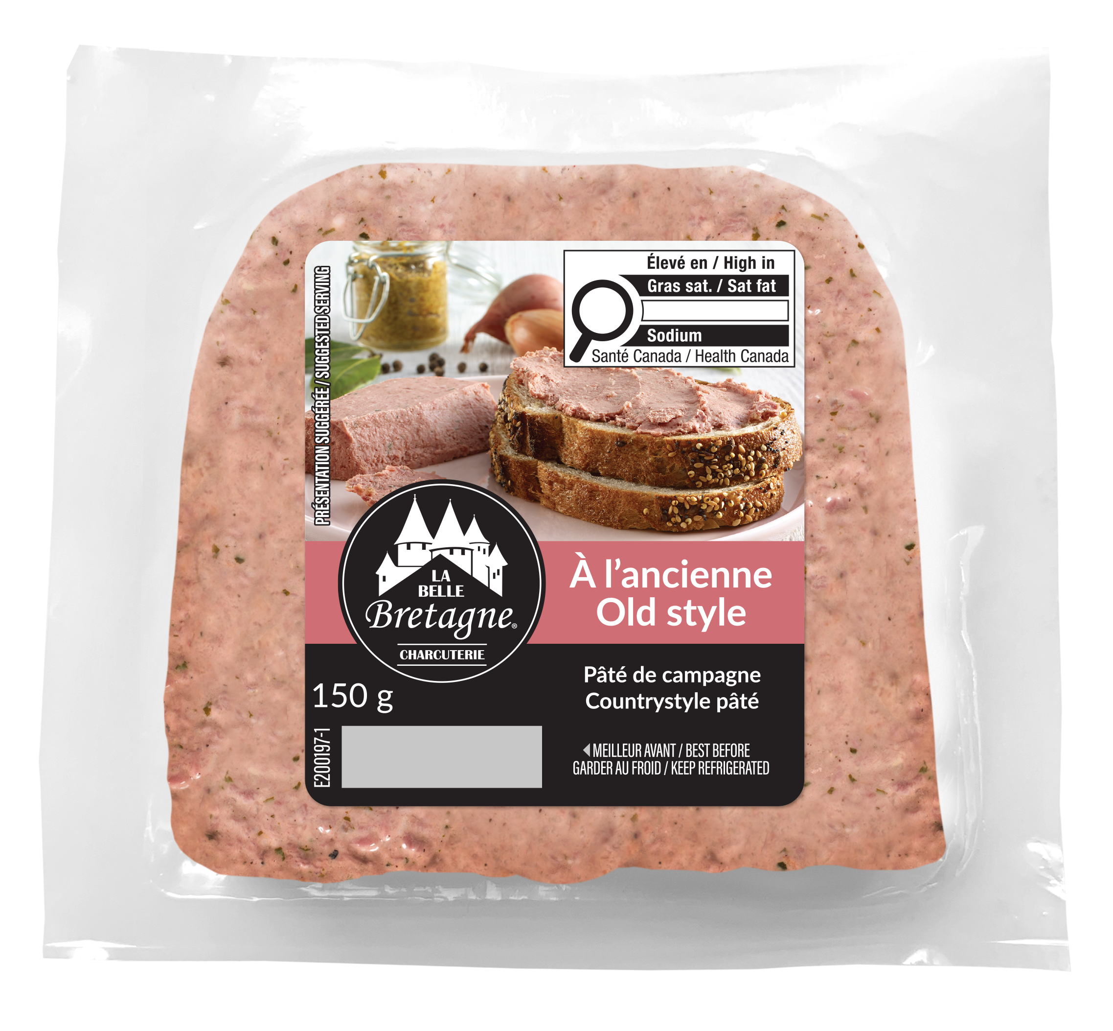 Paté de campagne à l'ancienne - Coutrystyle old style paté