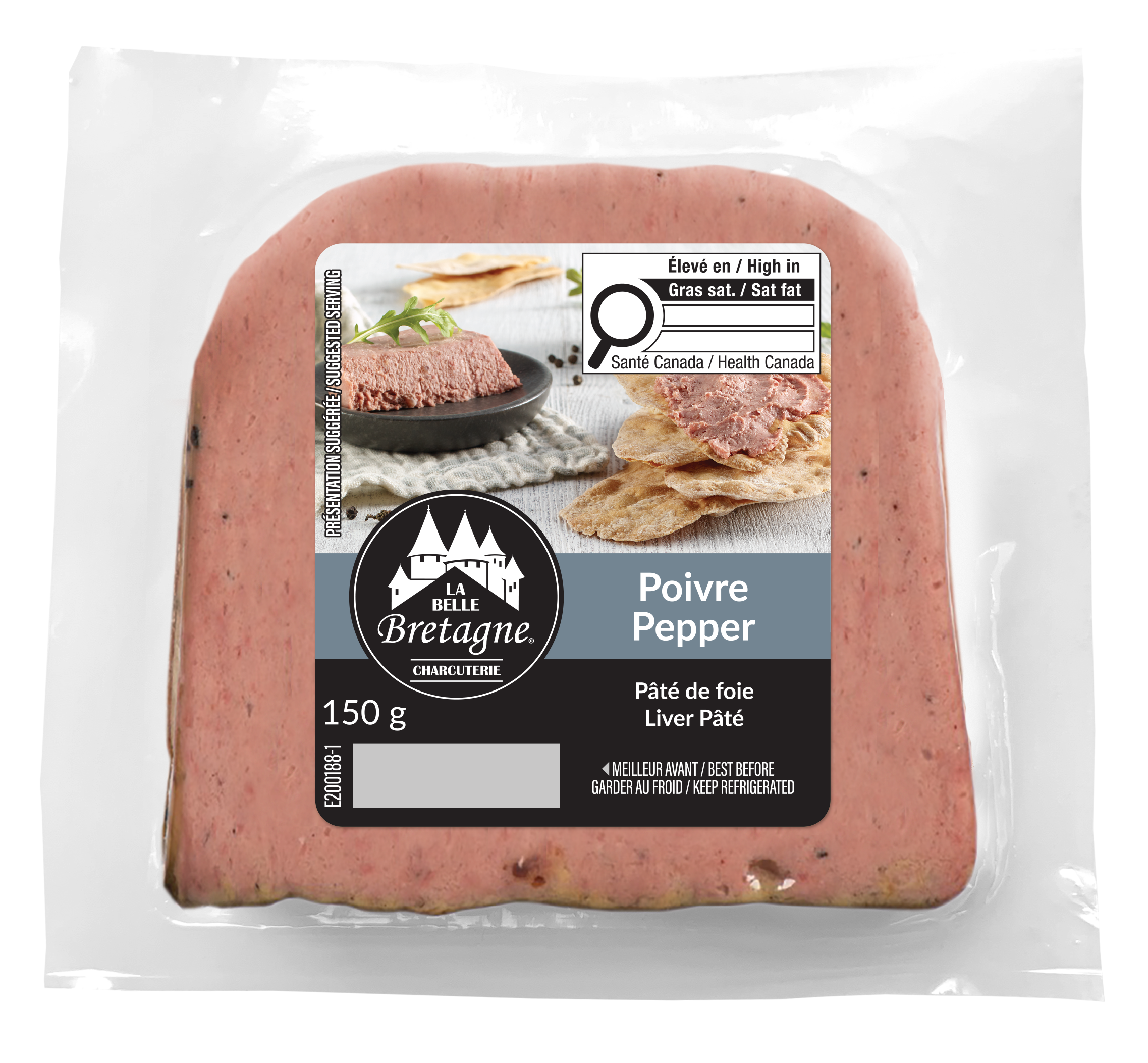 Pâté de foie au poivre - Pepper liver paté