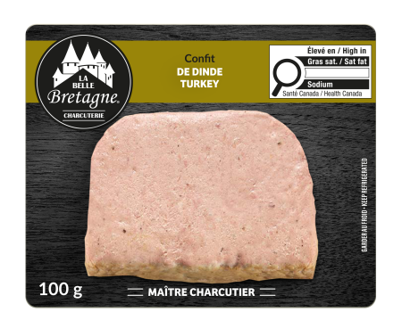 Confit de dinde, turkey